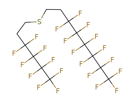 1,1,1,2,2,3,3,4,4,5,5,6,6-Tridecafluoro-8-(3,3,4,4,5,5,6,6,6-nonafluoro-hexylsulfanyl)-octane