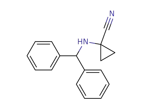1-<(diphenylmethylene)amino>-1-cyclopropanecarbonitrile