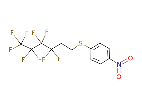 4-(1H,1H,2H,2H-Perfluorohexylthio)nitrobenzene