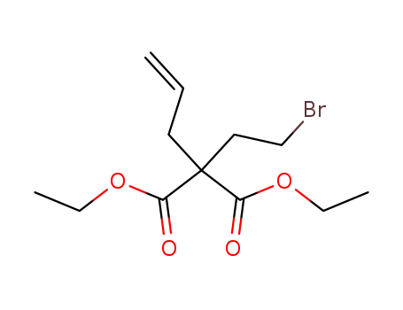 diethyl (+/-)-(2-bromoethyl)(2-propenyl)propanedioate