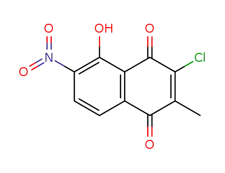 3-chloro-6-nitroplumbagin