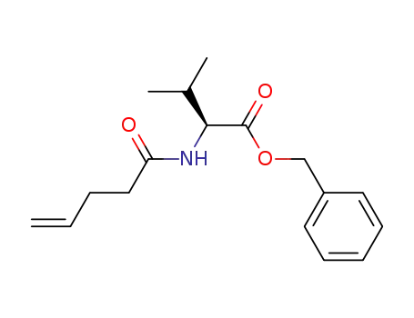 N-(4-pentenoyl)-(S)-valine benzyl ester