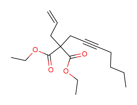 diethyl 2-allyl-2-(hept-2-yn-1-yl)malonate