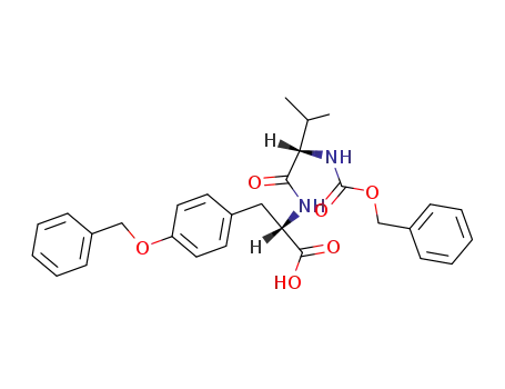 N-benzoxycarbonyl-L-valyl-O-benzyl-L-tyrosine