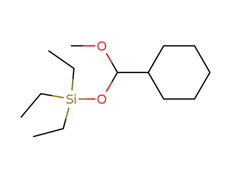 (cyclohexyl-methoxy-methoxy)-triethyl-silane