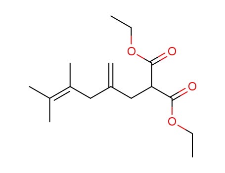 diethyl 2-(4,5-dimethyl-2-methylene-4-hexenyl)malonate