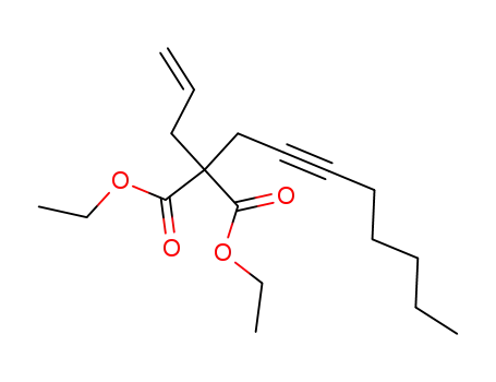 (2-octynyl)-(2-propenyl)propanedioic acid diethyl ester