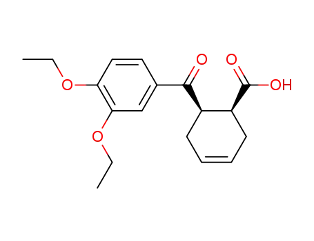 (+/-)-cis-6-(3,4-diethoxybenzoyl)cyclohex-3-enecarboxylic acid