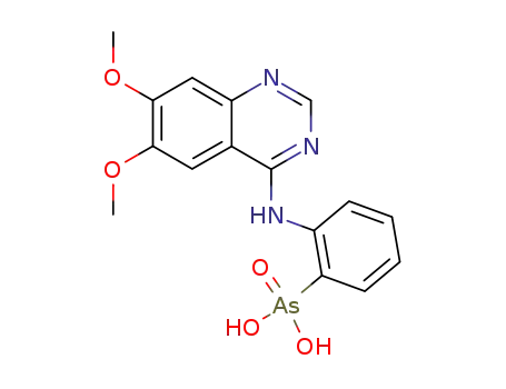 4-(2'-phenylarsonic acid)amino-6,7-dimethoxyquinazoline
