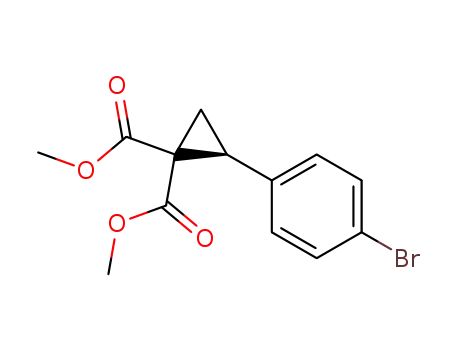 (S)-dimethyl 2-(4-bromophenyl)cyclopropane-1,1-dicarboxylate