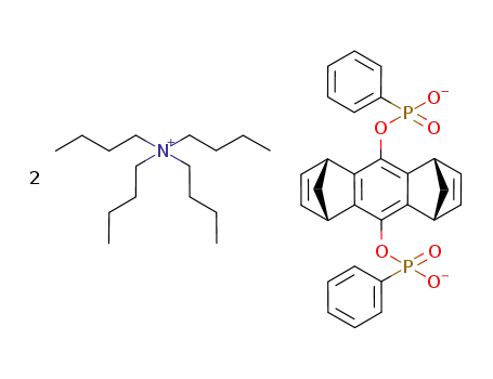 bis(tetra-n-butylammonium) 1,4,5,8-tetrahydro-1,4:5,8-dimethanoanthracene-9,10-bisphenylphosphonate