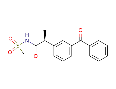 N-[2-(3-benzoyl-phenyl)-propionyl]-methanesulfonamide