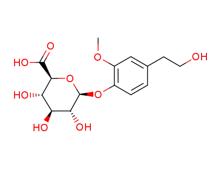 2-[3′-hydroxy-4′-(β-D-glucopyranosyluronic acid)phenyl]ethanol