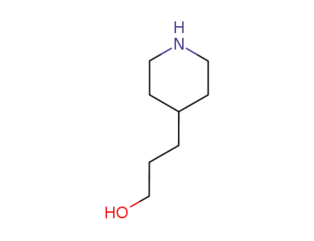Molecular Structure of 7037-49-2 (piperidine-4-propanol)