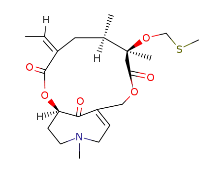 4-methyl-12-methylsulfanylmethoxy-4,8-seco-senecionane-8,11,16-trione