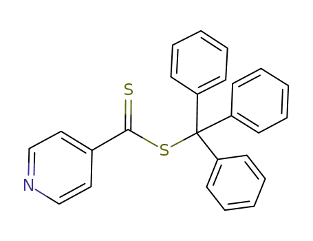 triphenylmethyl dithioisonicotinate