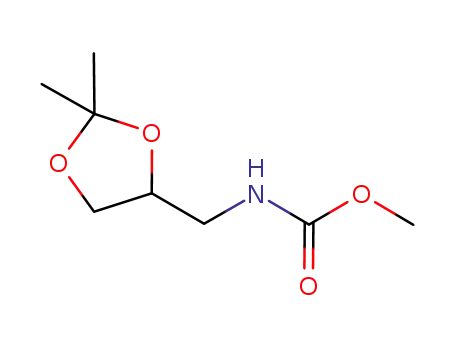 methyl (2,2-dimethyl-1,3-dioxolan-4-yl)methylcarbamate