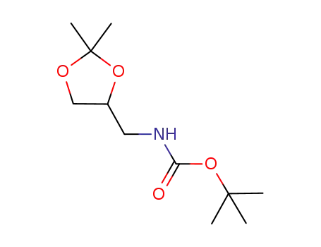 tert-butyl[((+/-)-2,2-dimethyl-1,3-dioxolan-4-yl)methyl]carbamate