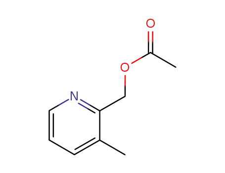 Molecular Structure of 52814-41-2 (2-Acetoxy Methyl-3-Methyl Pyridine-N-Oxide)