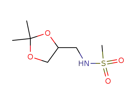 N-((2,2-dimethyl-1,3-dioxolan-4-yl)methyl)methanesulfonamide