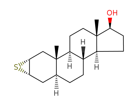 Molecular Structure of 2363-58-8 (Epitiostanol)
