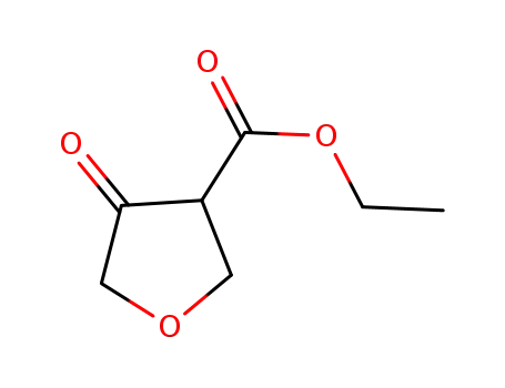 Molecular Structure of 89898-51-1 (Tetrahydro-4-oxo-3-furoic acid ethyl ester)