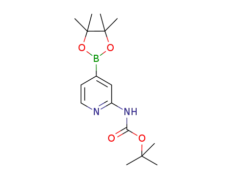 tert-Butyl (4-(4,4,5,5-tetramethyl-1,3,2-dioxaborolan-2-yl)pyridin-2-yl)carbamate