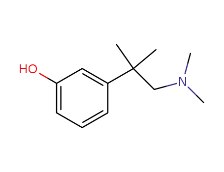 3-[(1-dimethylamino-2-methyl)prop-2-yl]phenol