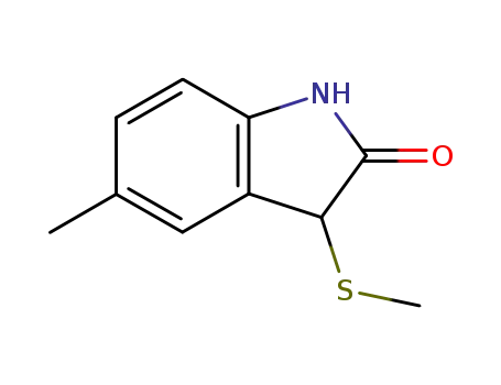 5-methyl-3-(methylthio)indolin-2-one