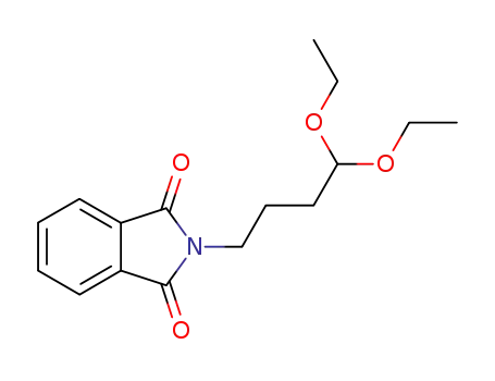 Molecular Structure of 32464-55-4 (2-(4,4-Diethoxybutyl)-1H-isoindole-1,3 (2H)-dione)