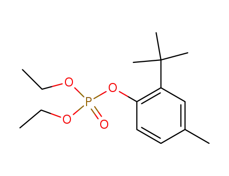 phosphoric acid 2-tert-butyl-4-methylphenyl ester diethyl ester