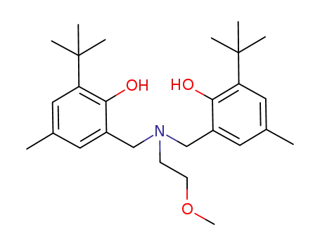 2-methoxyethylamino-N,N-bis(2-methylene-4-methyl-6-tert-butylphenol)