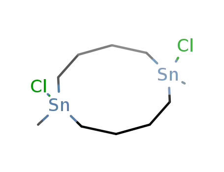 Molecular Structure of 143255-56-5 (1,6-Distannecane, 1,6-dichloro-1,6-dimethyl-)