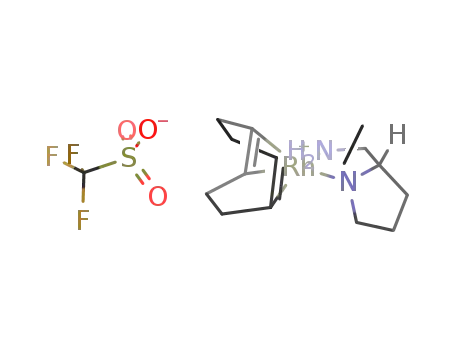 [Rh(cycloocta-1,5-diene)((-)-(S)-2-(aminomethyl)-1-ethylpyrrolidine)]CF3SO3