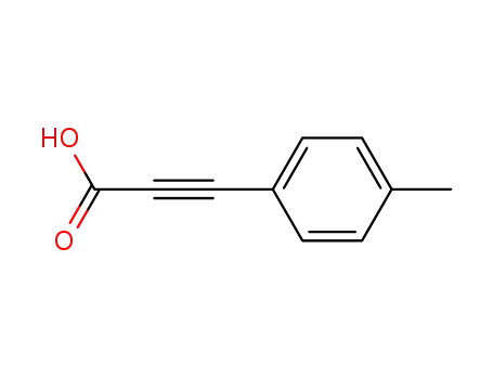 Molecular Structure of 2227-58-9 (3-(4-methylphenyl)prop-2-ynoic acid)