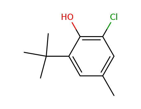 Phenol, 2-chloro-6-(1,1-dimethylethyl)-4-methyl-