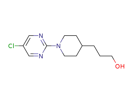 3-(1-(5-chloropyrimidin-2-yl)piperidin-4-yl)propan-1-ol