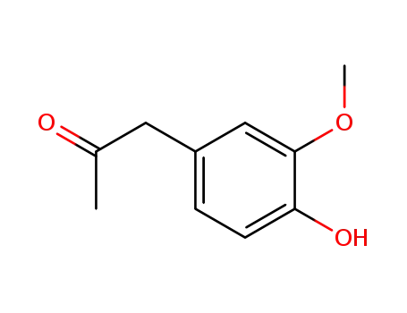 Molecular Structure of 2503-46-0 (4-HYDROXY-3-METHOXYPHENYLACETONE)