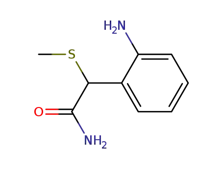 2-(2-aminophenyl)-2-(methylthio)acetamide