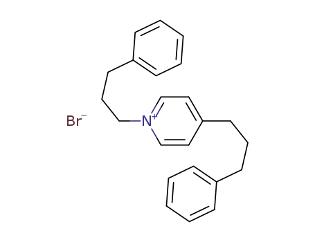 1,4-bis(3-phenylpropyl)pyridin-1-ium bromide