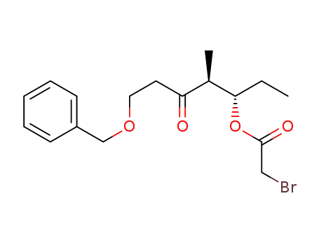 (1S,2S)-5-(benzyloxy)-1-ethyl-2-methyl-3-oxopentyl bromoacetate