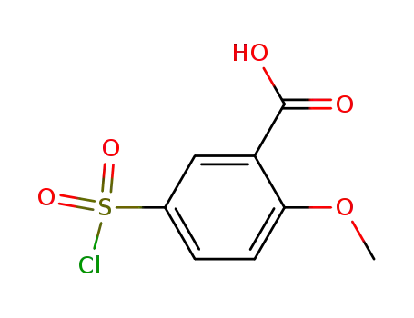 5-CHLOROSULFONYL-2-METHOXYBENZOIC ACID  CAS NO.51904-91-7