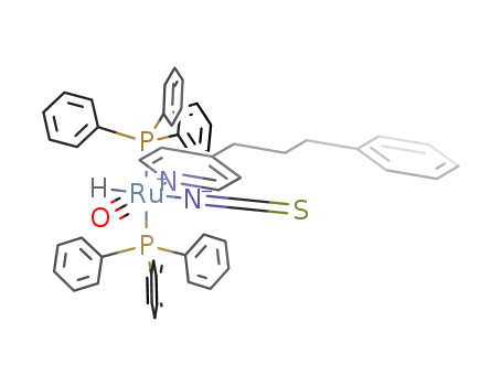 [RuH(SCN)(CO)(4-(3-phenylpropyl)pyridine)(triphenylphosphine)2]