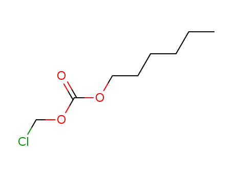 Molecular Structure of 663597-51-1 (Carbonic acid, chloromethyl hexyl ester)