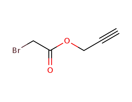 Molecular Structure of 26755-52-2 (Acetic acid, bromo-, 2-propynyl ester)