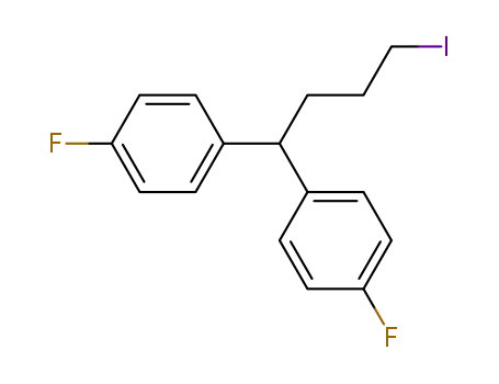 Benzene,1,1'-(4-iodobutylidene)bis[4-fluoro-