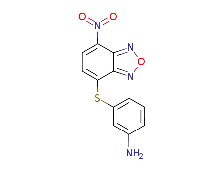 3-(7-nitrobenzo[c][1,2,5]oxadiazol-4-ylthio)benzenamine