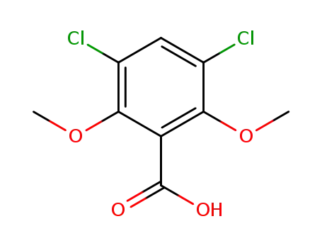 3,5-Dichloro-2,6-Dimethoxybenzoic Acid cas no. 73219-91-7 98%