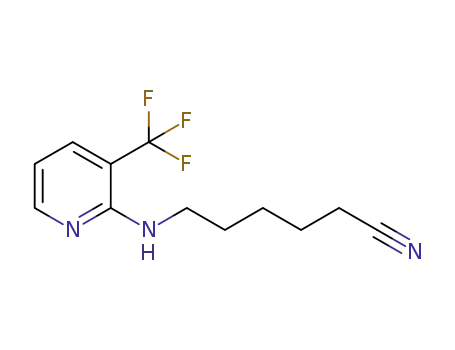 6-((3-(trifluoromethyl)pyridin-2-yl)amino)hexanenitrile
