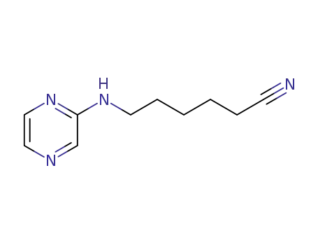 6-(pyrazin-2-ylamino)hexanenitrile